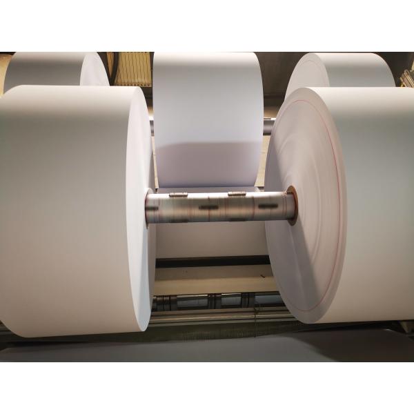 Quality 45GSM To 80GSM Jumbo Thermal Paper Roll BPA Free Thermal Printer Rolls 57mm for sale