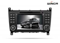 China Car DVD player with GPS for Mercedes-benz C class 2007-2011 with new design factory