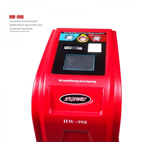 Quality Huawei 998 5.4m3/H Car AC Service Machine 1000W R134a Recycling Machine for sale