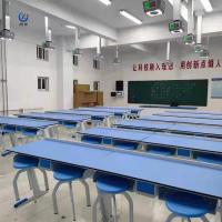 China Square Physics Lab Furniture For School Classroom Movable Customized factory