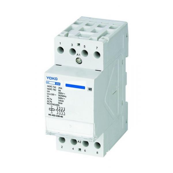 Quality 220 Vac Household AC Contactor 25 Amp 4 Pole 2NO 2NC for sale