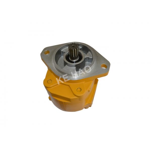 Quality 705-21-32051  D85A-21 D85P-21 D85E-21 D85C-21-A Bulldozer Pump / Cast Iron Hydraulic Gear Pumps Silver Color for sale