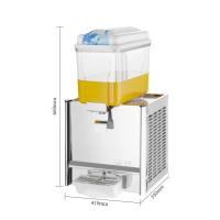 China Mixing Electric Juice Dispenser Machine Frozen Juice Beverage Dispenser Smooth Ice factory