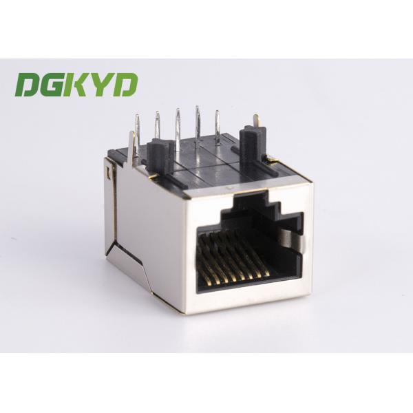 Quality Single Port Female RJ45 Ethernet Connector Jack with isolation filter for sale