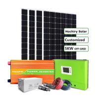 Quality 5kw 	Solar Energy System Monocrystalline Silicon Solar Panel For Home Roof Mounting for sale