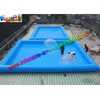 China Square Inflatable Swimming Pool / blow up inflatable family pool factory