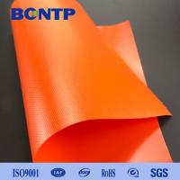 China Fireproof PVC Coated Woven Fabric Polyester 0.6MM For Inflatable Products for sale