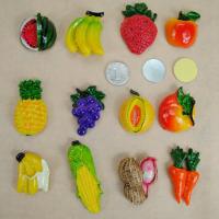 china 3D Mexico Fruit Fridge Decoration Magnets Film Covered Design Eco Friendly
