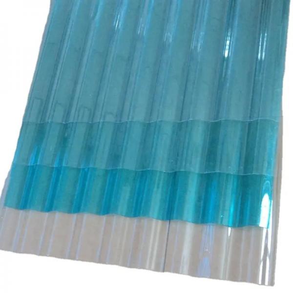 Quality Weatherproof Clear Corrugated Fiberglass Roofing Panels Lightweight Roof Sheet for sale
