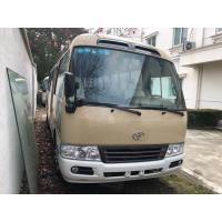 China 7.50R16 Tyre 1 HZ Engine  Discount Price Used Toyota Coaster Bus 23 - 30 Seats Bus LHD Steering Drive factory