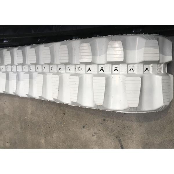 Quality Yanmar Mini Excavator Rubber Tracks 84 Link For Construction Equipment for sale