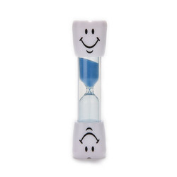 Quality Plastic Three Minute Sand Timer Hourglass Toothbrush Timer Traditional Design for sale