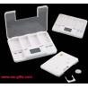 China Portable Digital Pill Tablet Medicine Box Alarm Best Selling New Design Compartments Box factory