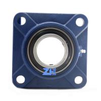 China FY50TF Square Flange Ball Bearing With Standard Seals And Sliding Retaining Ring On Both Sides 50*143*60.7mm factory