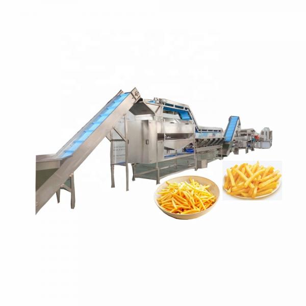 Quality Automatic potato peeling washing and blanching potato chips making machine for sale