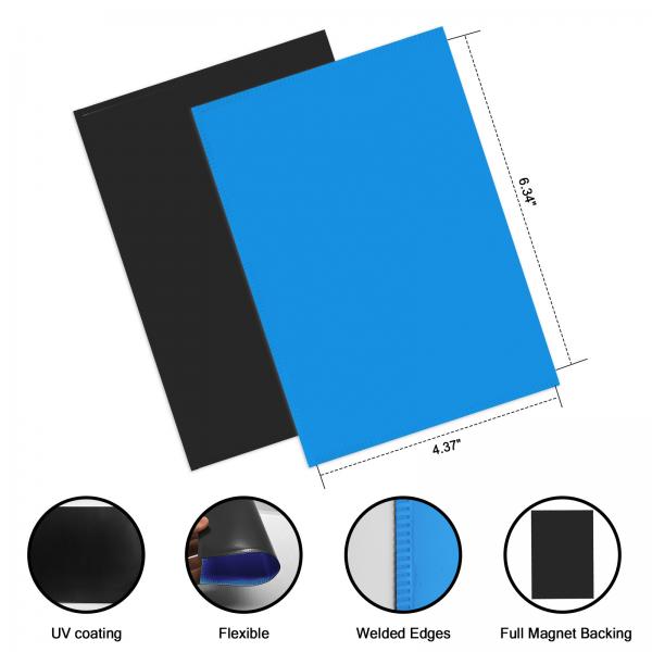Quality Blue Color Strong Retangler Custom Magnetic Frames Magnets Sleeve For Picture for sale
