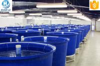 China XL-M5000L Sale large commercial used poly aquarium aquaculture tanks for fish farming factory