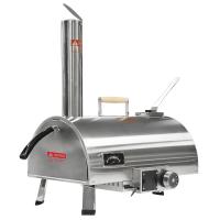 Quality 12 Inch Automatic Rotating Outdoor Pizza Oven Portable Wood Fired Pizza Grill for sale