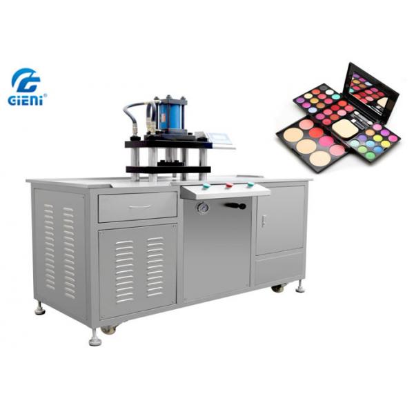 Quality Oil Hydraulic Type Cosmetic Powder Press Machine With Up Bottom Type for sale