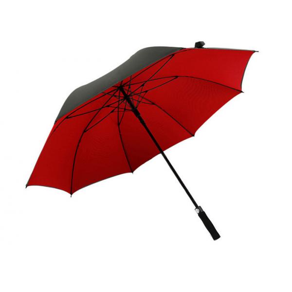Quality 27 Inch 8 Panels Double Layer Compact Golf Umbrella for sale