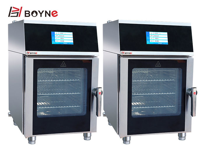 China Commercial 4 Trays Combi Oven Electric 220v / 380v Touch Control have 4/8/10/20 trays can be select factory
