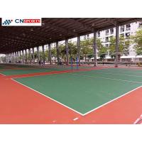Quality Silicon PU Painting Liquid Coating Sports Court Flooring for Basketball Court for sale