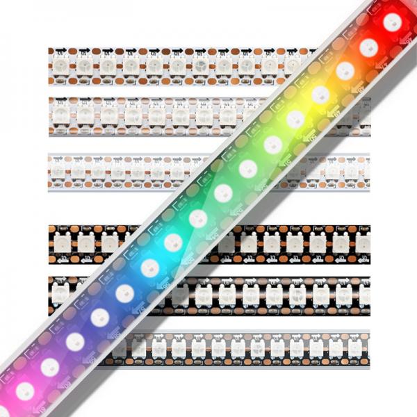 Quality Flexible Digital LED Pixel Strip Light Smd 5050 RGB Inner IC Ws2812b for sale