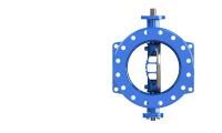 China Drinking Water Double Eccentric Butterfly Valve ANSI Standard Available factory
