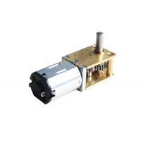 China Electronic Door Lock Metal Gearbox Worm DC Motor 12mm Biaxial High Torque for sale