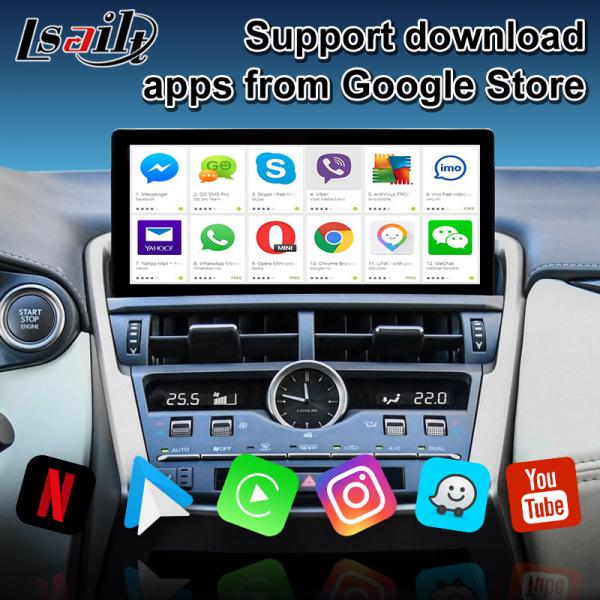 Quality Lsailt 10.25 Inch Car Multimedia Carplay Auto Android Screen For Lexus NX NX200T for sale