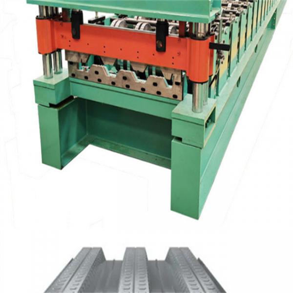 Quality 0.8mm-1.5mm Floor Decking Roll Forming Machine galvanized High Speed for sale