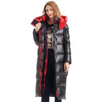 China FODARLLOY Wholesale cotton jacket New Arrival Winter Shiny Cotton Hooded  womens jacket and coats factory