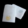 China 100% cotton white satin jacquard hotel towel sets with logo for promotion factory