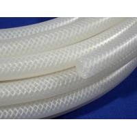 Quality Polyester Braided Silicone Tubing Aging Resistance For Food Equipment Materials for sale