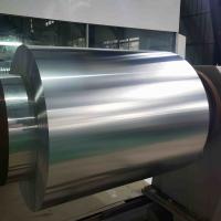 China 2 Metric Tons Coil Weight Color Coated Aluminum Sheet with Glossy White Finishing factory