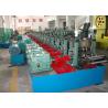 China Automatic roller Door Frame Roll Forming Machine , sheet profile cold roll forming machine factory