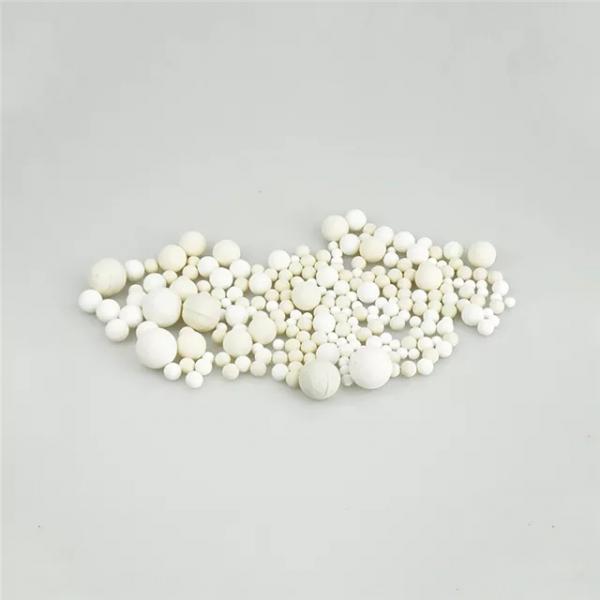 China chemical industry inert support media porcelain balls 3-50mm 99% high alumina ceramic ball for fertilizer plant refinery for sale