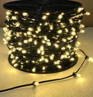 China 100 meters 1000 LEDs cooper wire remote christmas lights led string 12V fairy garland factory