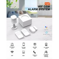 China Glomarket Smart Tuya WIFI+GSM Home Security Alarm System Smart Home Burglar Alarm Security Fire Smoke Detect System factory