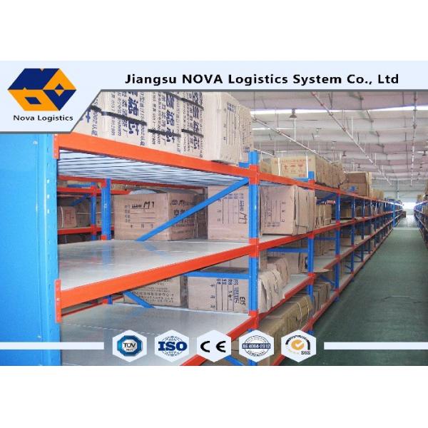 Quality Hot Rolled Steel Stable Longspan Shelving 1000 Kgs Per Layer Loading Capacity for sale