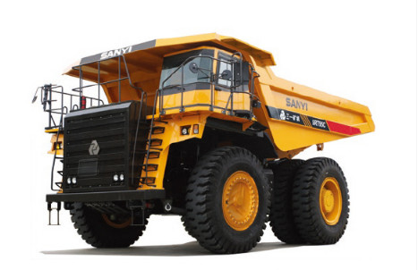 Quality SRT95C Mining Dump Truck 783kW Load Capacity 95t for material transport for sale