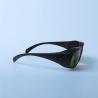 China Green Protective Window Fiber Laser Safety Glasses For Diodes Nd Yag Telecom factory