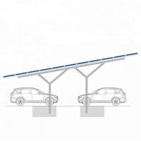 China Car Shed PV Carport Solar Systems Renewable Energy Thickness 0.5mm-15mm Span 5000mm factory