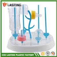China Foldable Plastic Draining Rack PVC Free , Baby Bottle Drying Rack For Feeding factory