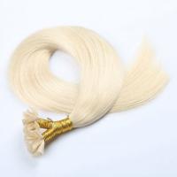 China Straight Nail Clip In Hair Extensions , Curly Nail Tip Hair Extensions factory