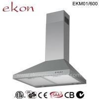China CE CB SAA GS Approved 60cm Wall Mount Stainless Steel Chimney Cooker Hood factory