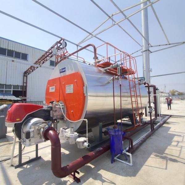 Quality CE EAC SGS Oil And Gas Boiler PLC Natural Gas Oil Fueled Boiler for sale