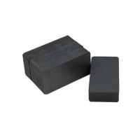Quality Sintered Black IATF16949 Ceramic Bar Magnets for sale