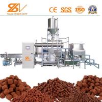 China 1ton Pet Dog Cat Food Extruder Processing Plant Production Line Equipment factory