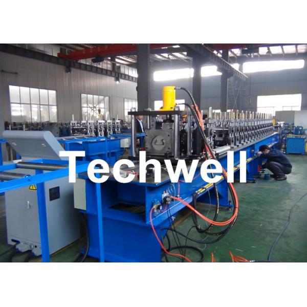 Quality 16 Forming Stations Steel Shelf Rack Roll Forming Machine With Galvanized Coil Or Carbon Steel for sale
